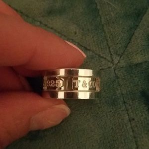 Tiffany & Co 1837 Sterling Ring